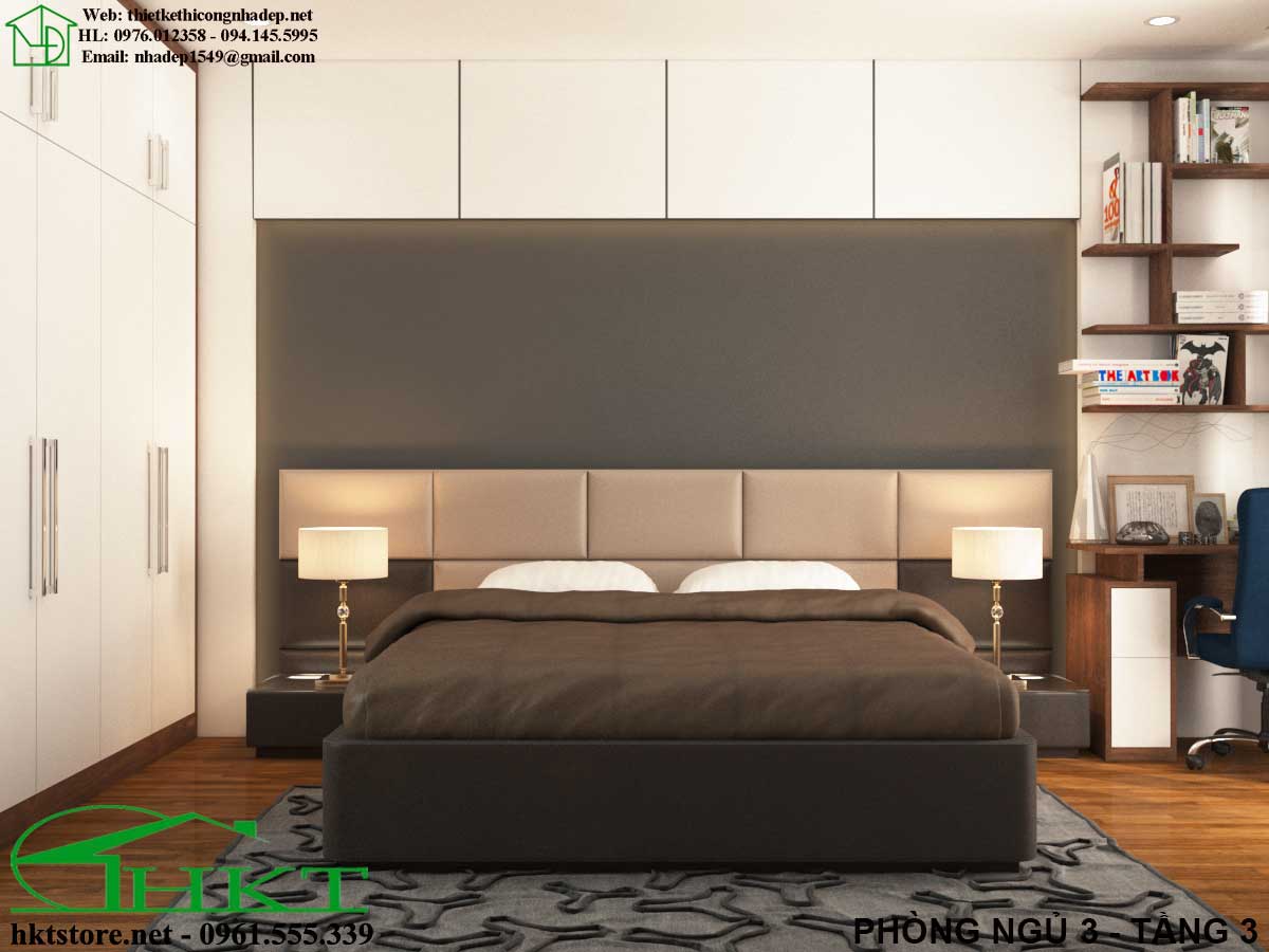 Thiết kế nội thất phòng ngủ MPN10
